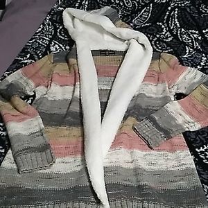 Fur lined Cardigan